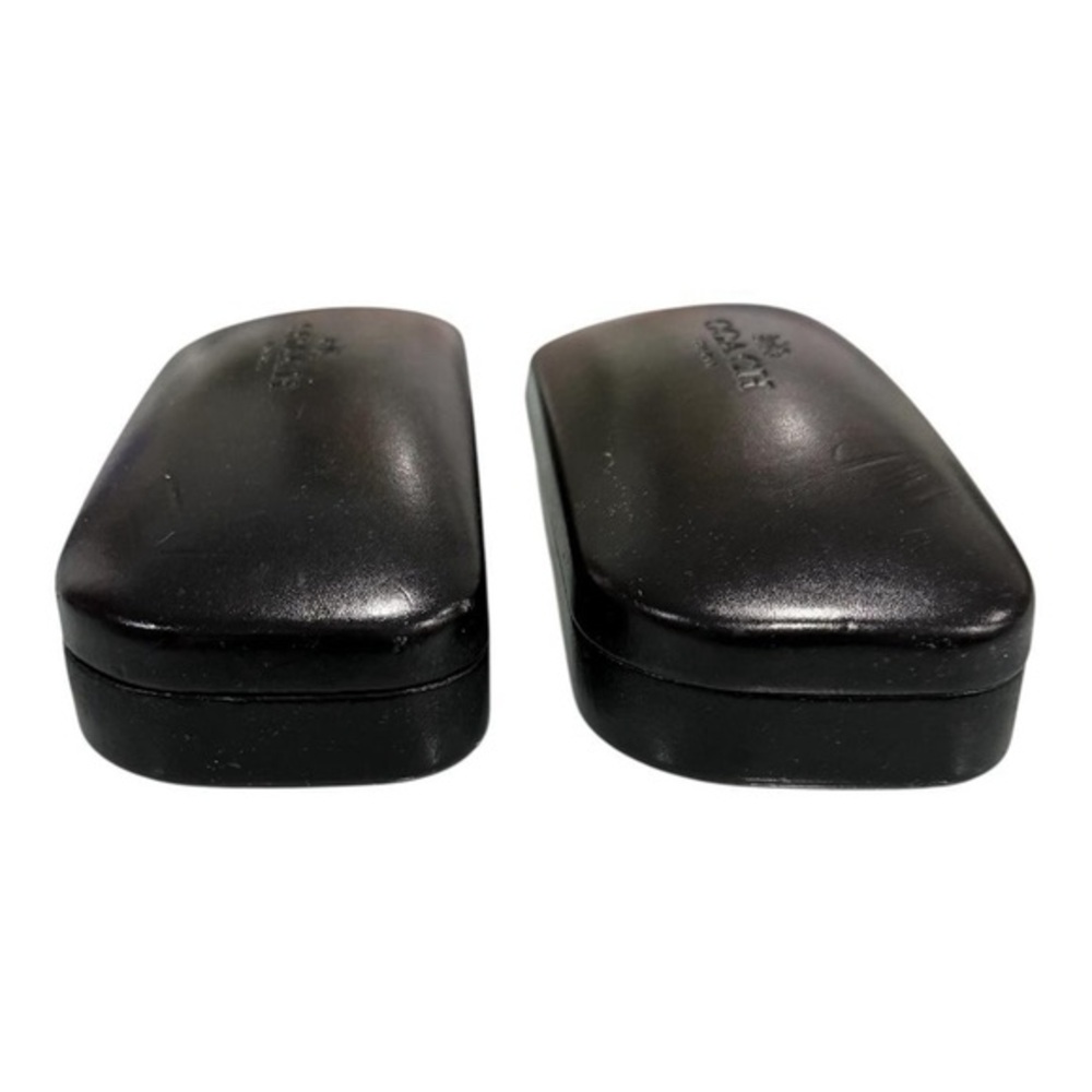Coach Hard Shell Eyeglass Cases Lot of 2 Sunglasses Storage Box Authentic - Picture 3 of 12